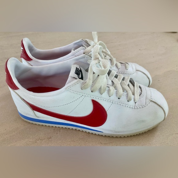 Wmns 8.5 Classic Cortez Leather OG ‘White Red’ - Picture 5 of 9
